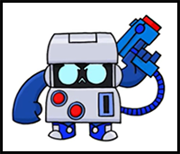How to Draw Brawl Stars | 8-Bit