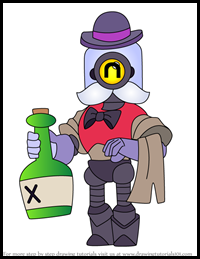How to Draw Barley from Brawl Stars