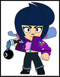How to Draw Bibi from Brawl Stars