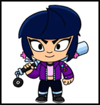 How to Draw Bibi | Brawl Stars