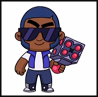 How to Draw Brawl Stars | Brock