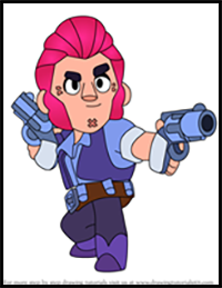 How to Draw Colt from Brawl Stars