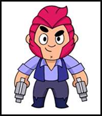 How to Draw Brawl Stars | Colt