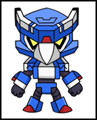 How to Draw Mecha Crow | Brawl Stars