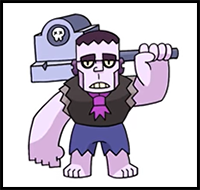 How to Draw Brawl Stars | Frank