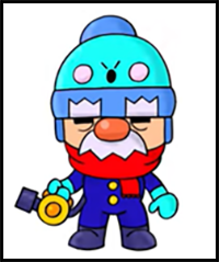 How to Draw Gale from Brawl Stars