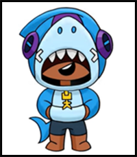 How to Draw Brawl Stars | Shark Leon