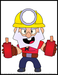 How to Draw Dynamike from Brawl Stars