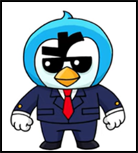 How to Draw Brawl Stars | Agent P