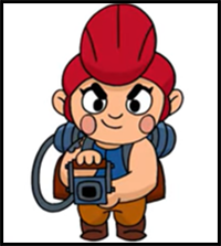How to Draw Brawl Stars | Pam