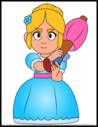 How to Draw Piper from Brawl Stars
