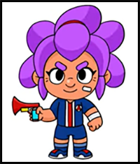 How to Draw Brawl Stars | Star Shelly