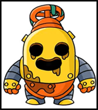 How to Draw Brawl Stars | Robo Spike