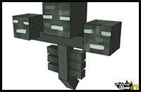 How to Draw Wither from Minecraft