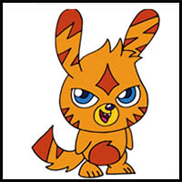 How to Draw Katsuma | Moshi Monsters