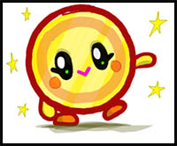 How to Draw Penny from Moshi Monsters