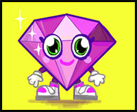 How to Draw Roxy from Moshi Monsters