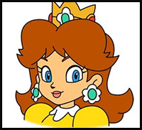 How to Draw Princess Daisy