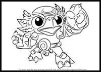 How to Draw Pet-Vac from Skylanders