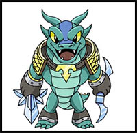 How to Draw Snap Shot | Skylanders