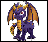 How to Draw Spyro | Skylanders