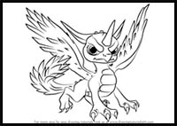 How to Draw Whirlwind from Skylanders