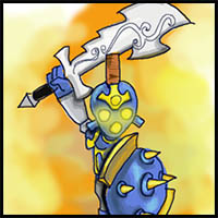 How to Draw Chop Chop from Skylanders Giants