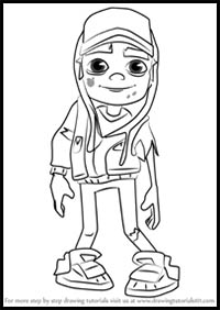 How to Draw Zombie Jake from Subway Surfers
