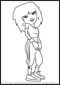 How to Draw Mina from Subway Surfers