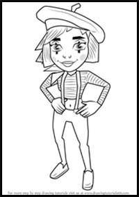 How to Draw Coco from Subway Surfers