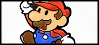 How to Draw Super Mario
