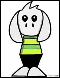 How to Draw Asriel, Undertale
