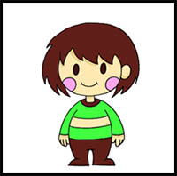 How to Draw Chara | Undertale