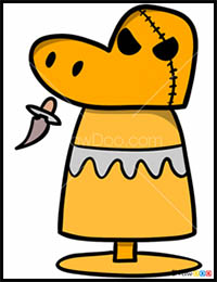 How to Draw Mad Dummy, Undertale