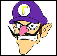 How to Draw Waluigi