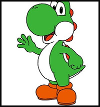 How to Draw Yoshi