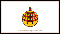 How to Draw a Cute Christmas Tree Ornament Step by Step – Fun Holiday Tutorial for Kids