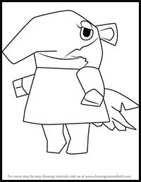 How to Draw Nosegay from Animal Crossing