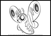 How to Draw Giant Butterfly from Looped