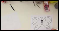How to Draw a Butterfly
