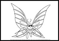 How to Draw the Butterfly from The Last Unicorn