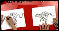 How to Draw a Cheetah
