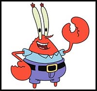 How to Draw Mr. Krabs