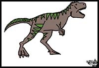 How to Draw a T-Rex