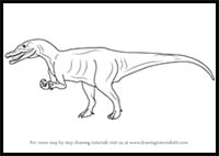 How to Draw a Baryonyx