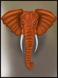 How to Draw an Elephant Head