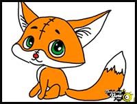 How to Draw a Fox for Kids