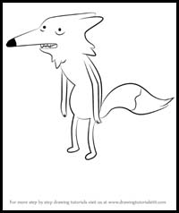 How to Draw Mr. Fox from Adventure Time