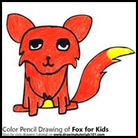 How to Draw a Fox for Kids