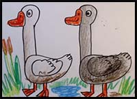 How to Draw a Goose